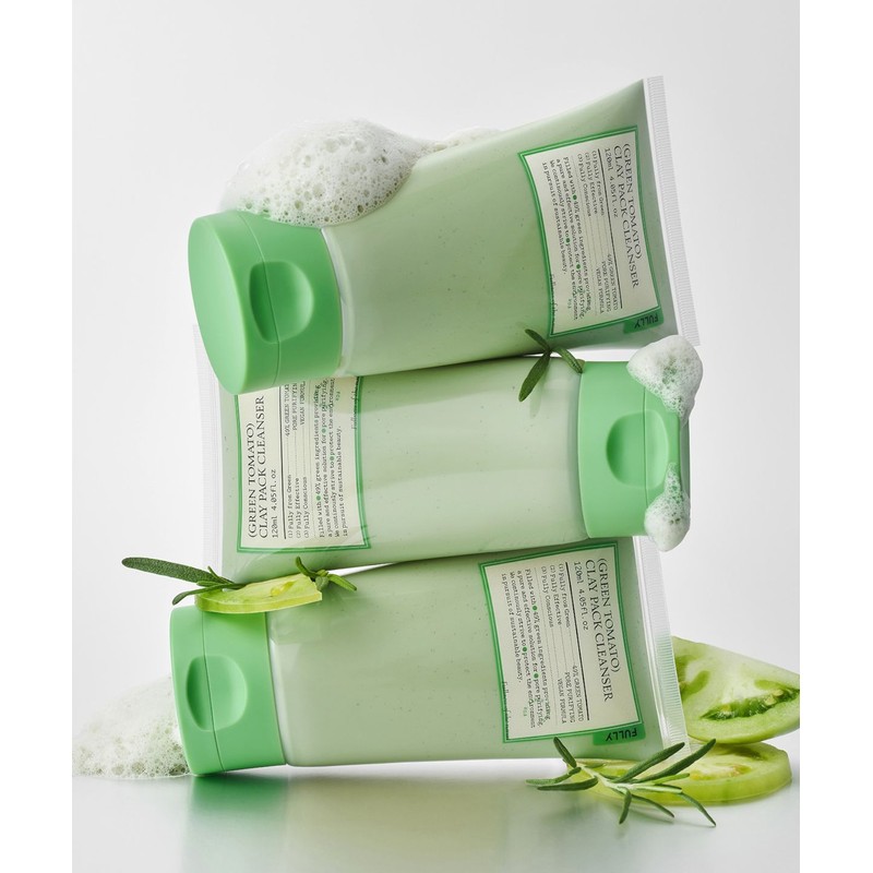 Pully Fully Green Tomato Clay Pack Cleanser 120ml