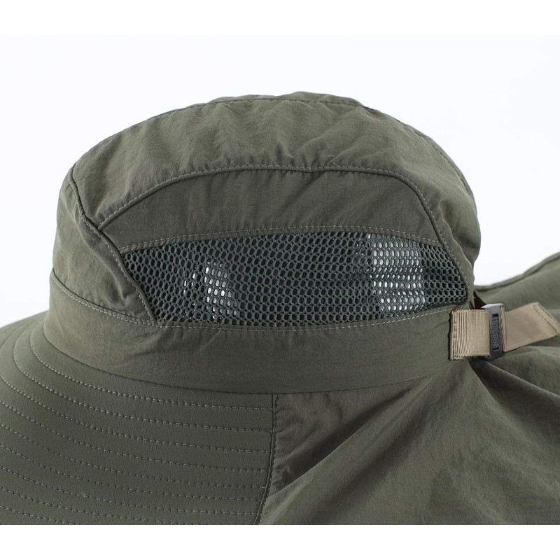 Home Prefer UPF50 Wide Brim Kids Sun Hat Neck Flap