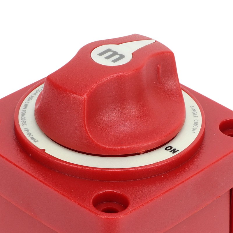 12V to 48V Boat Battery Switch 300A Red Battery Power