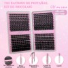 740pcs Kit De Extensiones De Pestañas Diy Lash Book 9-18mm