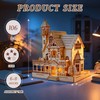3D Wooden Puzzle for Adult, DIY Countryside Cottage Model Kit
