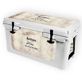 MightySkins (Cooler Not Included) Skin Compatible with RTIC 45 Cooler (2017 Model) - Key to Success | Protective, Durable, and Unique Vinyl Decal wrap Cover | Easy to Apply | Made in The USA