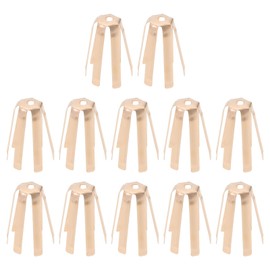 LT Easiyl 12Pcs Universal Six Claws Brass Golf Shaft Adapter Shims Golf Head Caliber Filler Thickened 0.30mm 335.350.355.370 for All Shaft Accessories