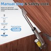 RVMARINEPAT Heavy Duty Linear Actuator 12V 330lb/1500N Load, 6" Stroke,