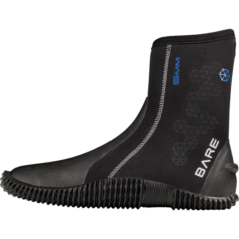 Bare 5mm S-Flex Boots (13), Black