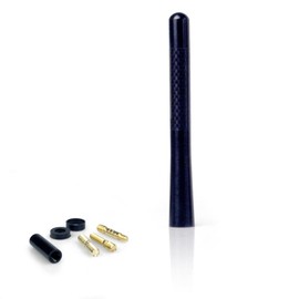 RACEFOXX Sport Antenne, Autoantenne, kurz, Carbonschwarz, für Mini Cooper Countryman Clubman