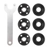 Grinder Flange Angle Wrench Lock Nut, 7pcs Spanner Power Tool