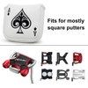 Putter Cover, Iron Cover, Putter Case, Head Cover, Mallet Type,