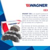WAGNER Balatas OEX Traseras Compatible con HUMMER H3 de 2006