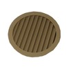 4" Round Plastic Louver Soffit Air Vent Reptile Screen Grille
