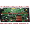 Japan's capacitors Sega Nomad Consol Capacitor Replacement Kit /Fix no
