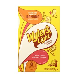 Singles To Go Powder Packets, Water Drink Mix, 6 Count, 3 Boxes(18 Single Servings) (Banana)