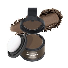 Nicgou Maycheer Hairline Shadow Powder, Maycheer Hair Shadow Root Cover Up, Maycheer Hair Shadow, Hair Line Concealer Root Cover Up, Unisex Root Touch Up Hair Powder (Light Brown, 03)