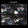 Kiawnia Rear Adjustable Passenger Armrests with Cup Holder Fit for