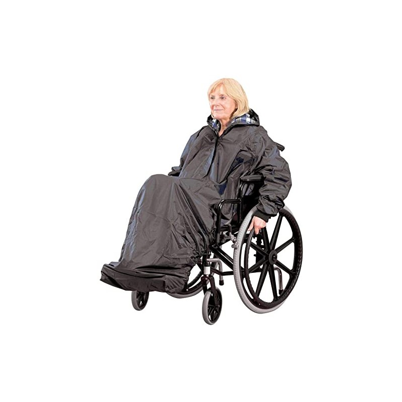 Days Wheelchair Poncho, Waterproof, Lined, Hooded
