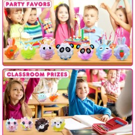 18 Pack Animal Pop Balls Party Favors For Kids,3d Pop Bal...                                                                                          
