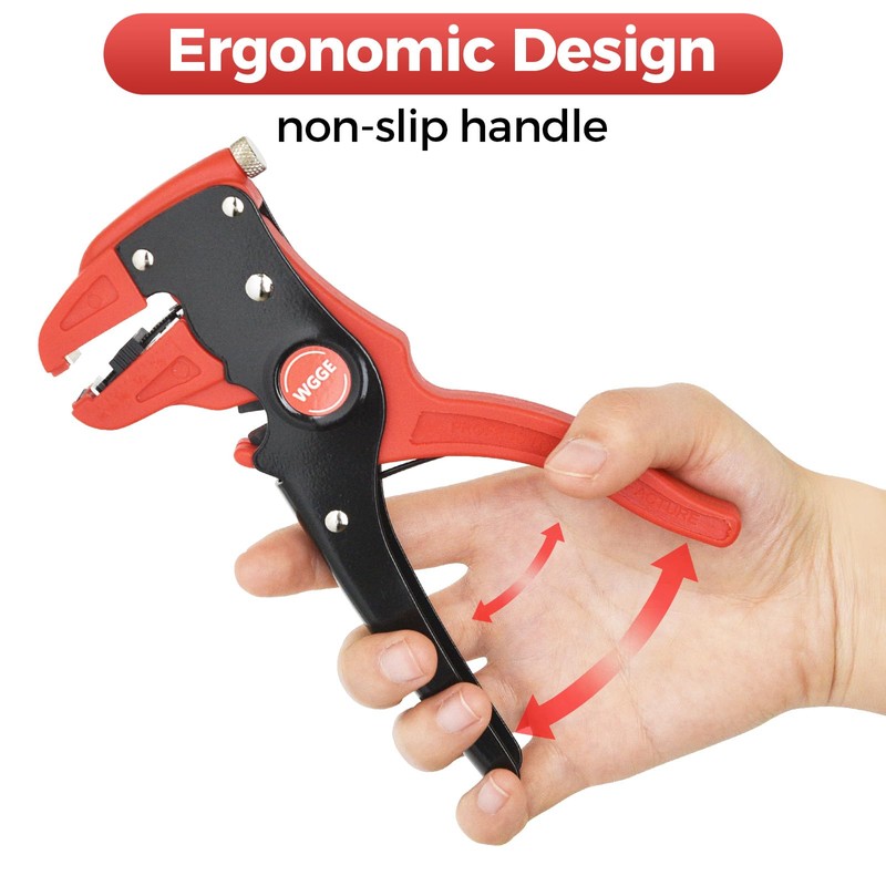 WGGE Automatic Wire Stripper and Cutter, 2 IN 1 Wire