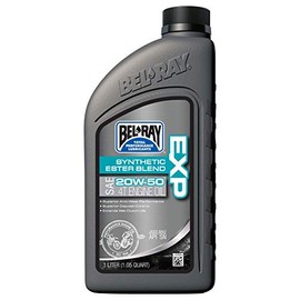 Bel-Ray 99131-B1LW EXP Synthetic Ester Blend 4T Engine Oil - 20W50-1L.