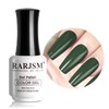 RARJSM Hunter Green Gel Polish, Emerald Green Nailpolish Soak Off