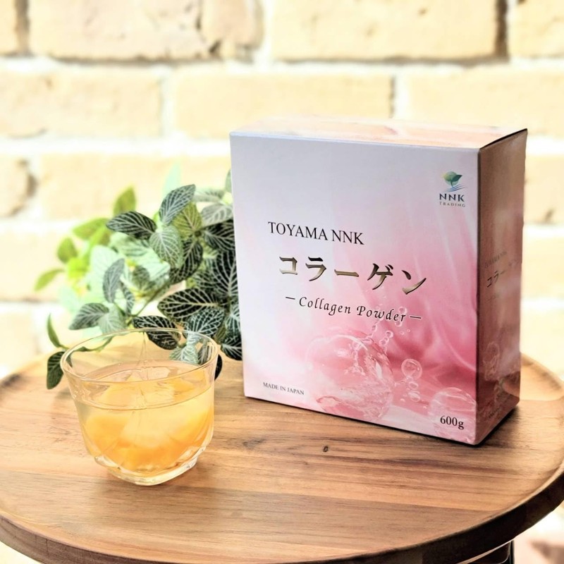 TOYAMA NNK Collagen, 21.2 oz (600 g), High Polymer, High