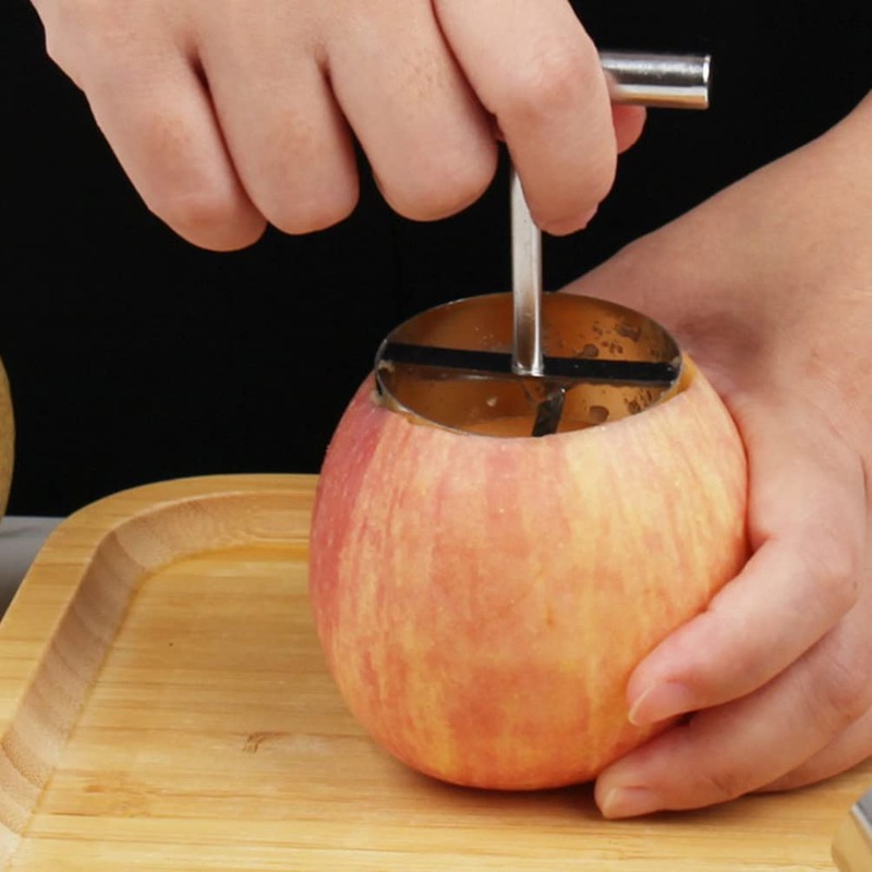 Gatuida 2pcs Apple Corer Pepper Remover Corer Remover Apples Peeler