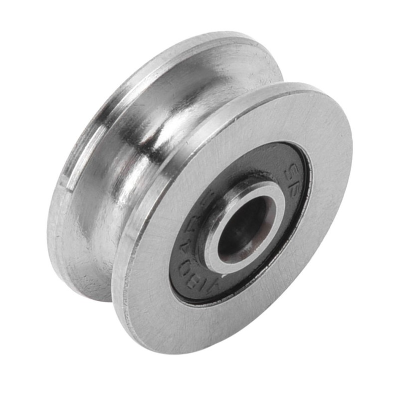 10pcs TV0418 4*18*8mm V Groove Track Roller Bearing Guide Rail