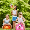 Relaxdays Pallone Rimbalzante, Palla per Saltare, Skippy Ball, Bambini, Ø