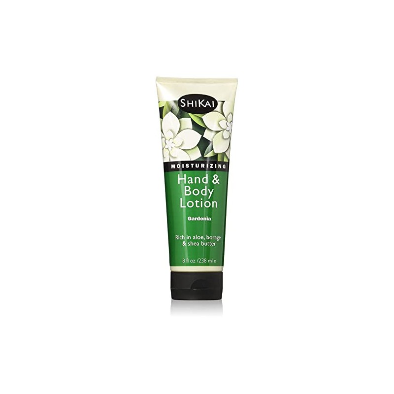 ShiKai Hand & Body Lotion (Gardenia, 8oz) | Daily Moisturizing