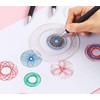 23 Piece Art Set for Stunning Geometric Designs with 6