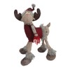 16" Christmas Country Moose Plush