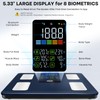 GE Smart Scale for Body Weight, BMI, Fat, Muscle Mass,