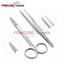 PRECISE CANADA 2 Pcs Classic Suture Removal Kit Dressing Forceps Surgical Instruments