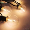 Holiday Bright Lights Warm White G50 Replacement Bulbs Set of