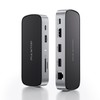 PULWTOP 10 in 1 Small Docking Station USB C PC