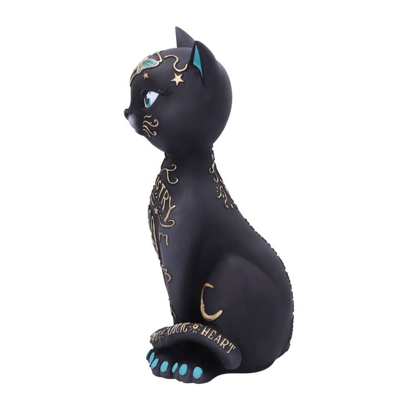Nemesis Now Fortune Kitty None Statue Standard Polyresin gifts, Gothic,