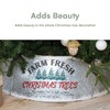 Hallops Galvanized Christmas Tree Collar - Large to Small Christmas