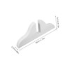 TEHAUX 2pcs Room Divider Stand Privacy Screen Base with Antislip