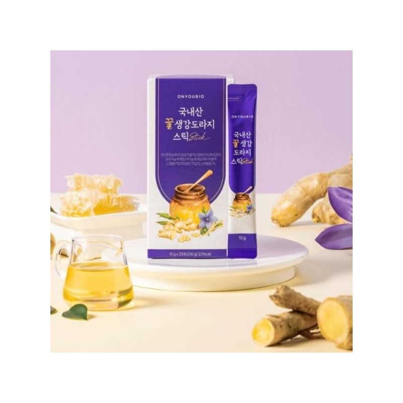 Onyu Bio [Seller Herb Food] Onyu Bio Domestic Honey Ginger