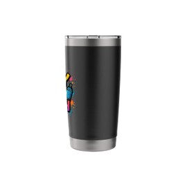Spray The Truth Rainbow Graffiti Spray Can Stainless Steel Insulated Tumbler