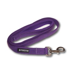 Pawsitive Pet 100% Hemp Leash - We Donate a Leash to a Dog Rescue for Every Leash Sold, 5ft Long (Purple)