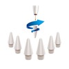Permark Tip-Set, 6 Piece Replacement Tips, High Sensitivity Nibs for