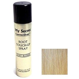 My Secret Correctives Root Touch-Up Spray 2 Ounce - 3 Cans (LIGHT BLONDE)