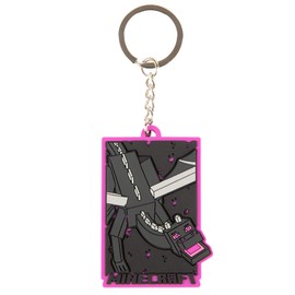 Mine Craft Ender Dragon Keyring, black