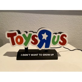 Light Up Toys R Us Decoration Sign Extra Large XXL 14” Wide