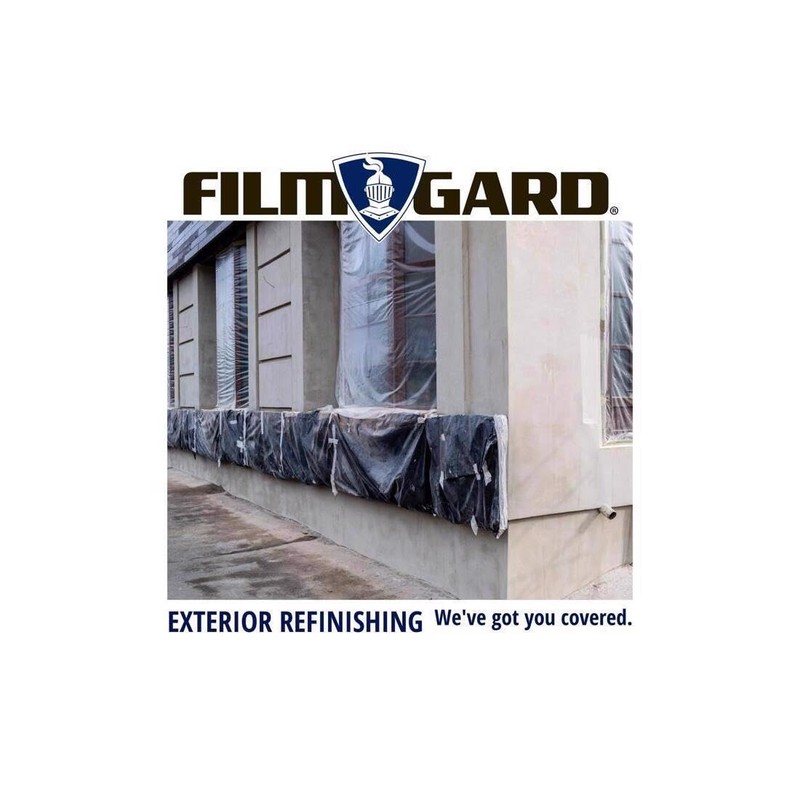 Berry Plastics Film-Gard Polyethylene Sheeting 8' X 100' 4mil Black