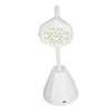 27W Gooseneck Nail Lamp with 9pcs Lamp Chips Flexible Gooseneck