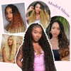 Goddess Box Braids Crochet Hair, 14 Inch Boho Crochet Box