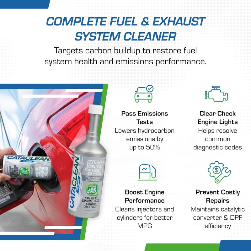 Cataclean Fuel & Exhaust System Cleaner – Pass Emissions Tests
