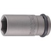 TRUSCO T6-22AL Impact Long Socket (Drive Angle 19.0) 0.9 inches (22 mm) Opposite Side