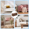 uxcell 4Pcs Stretch Armrest Covers, Polyester Soft Armchair Slipcovers Couch